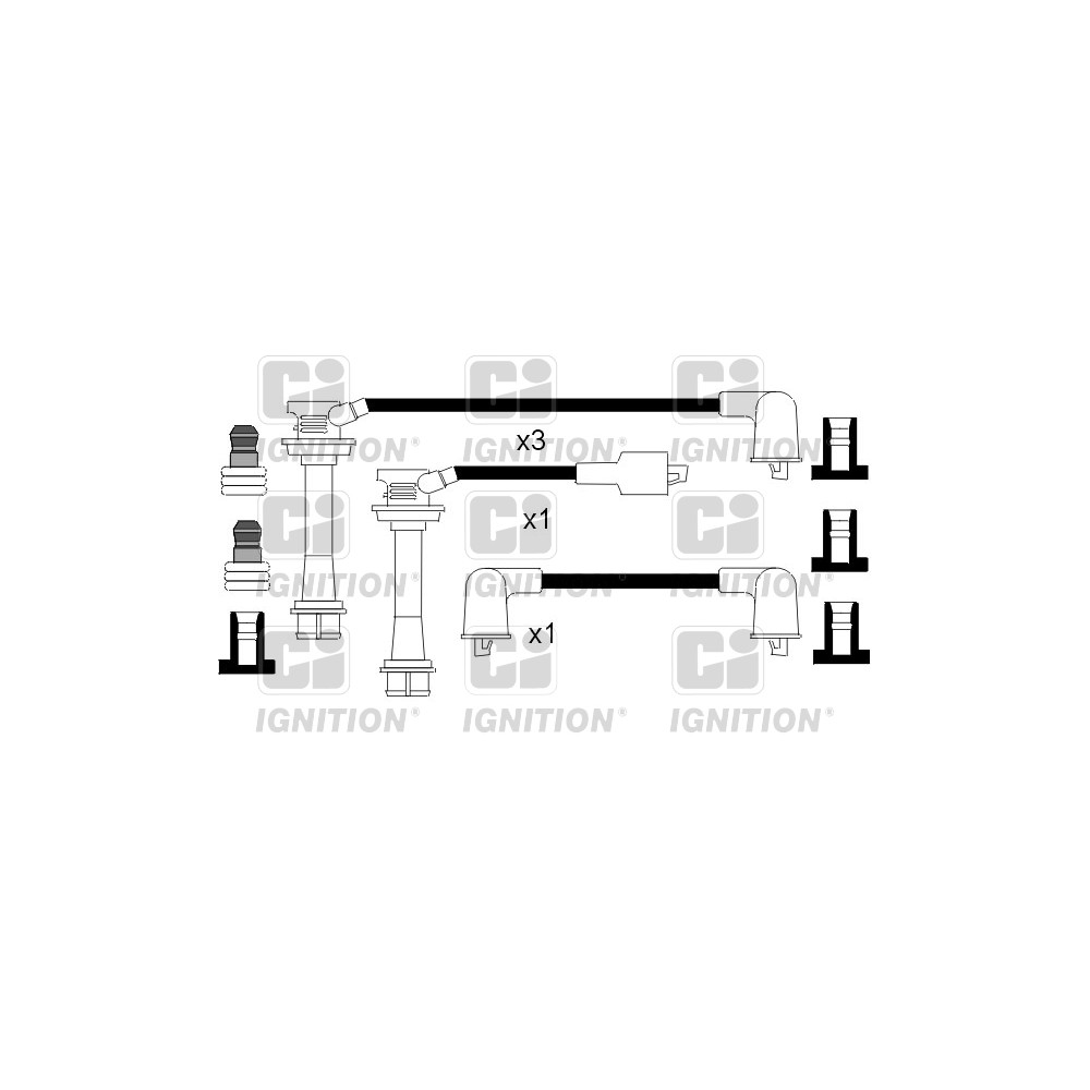 Image for CI XC691 Ignition Lead Set