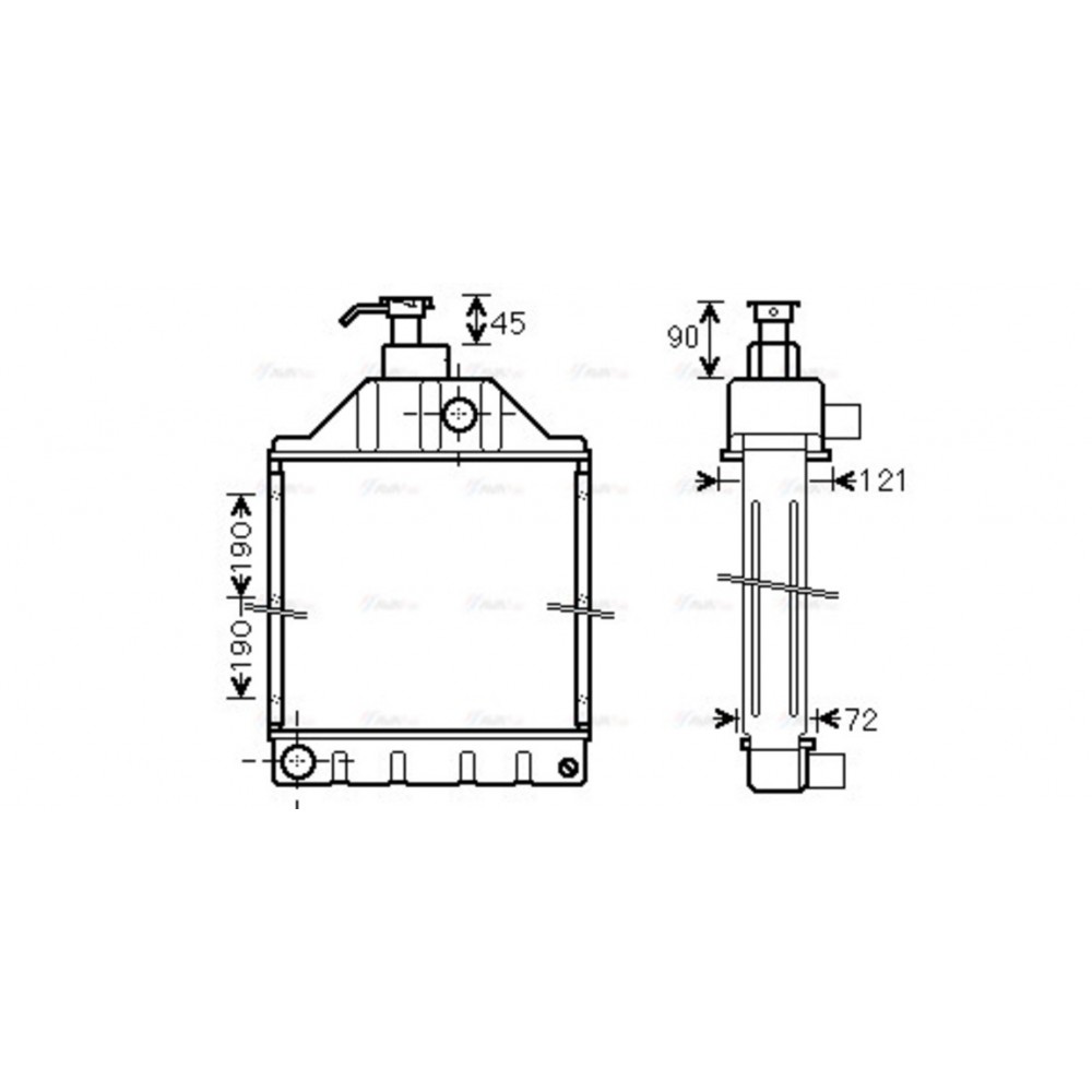 Image for AVA Cooling - Radiator