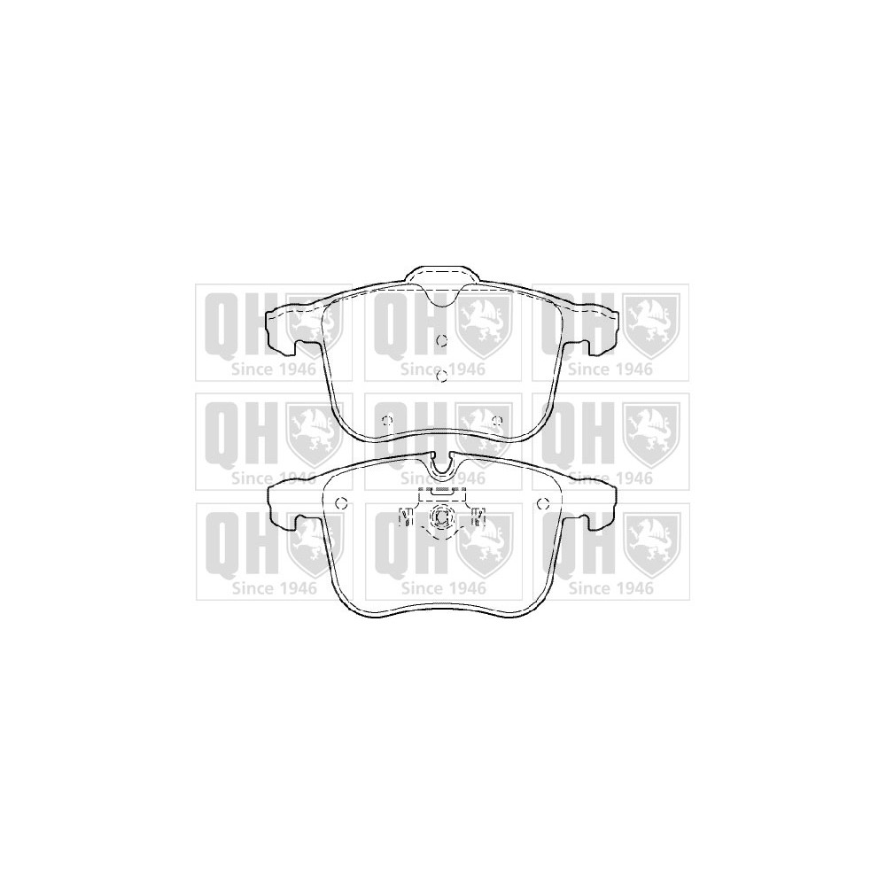 Image for QH BP1392 Brake Pad Set