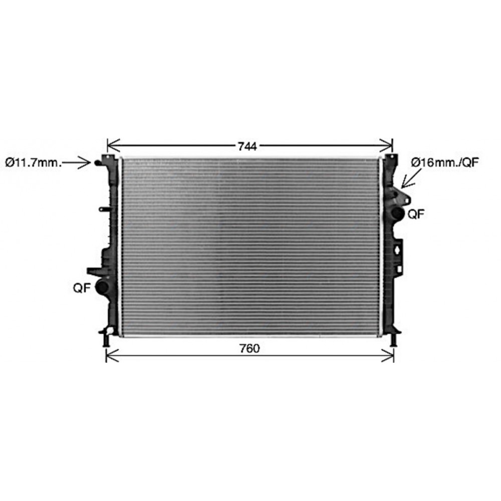 Image for AVA Cooling - Radiator