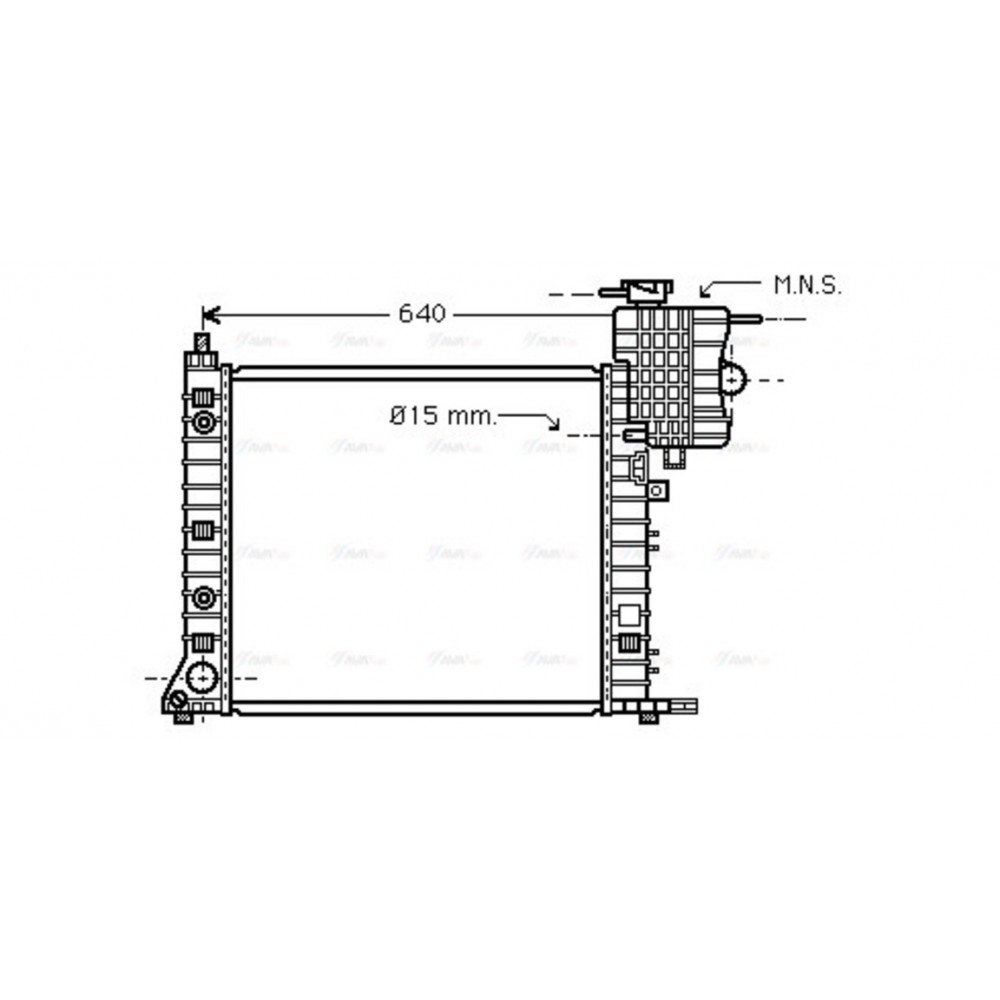 Image for AVA Cooling - Radiator