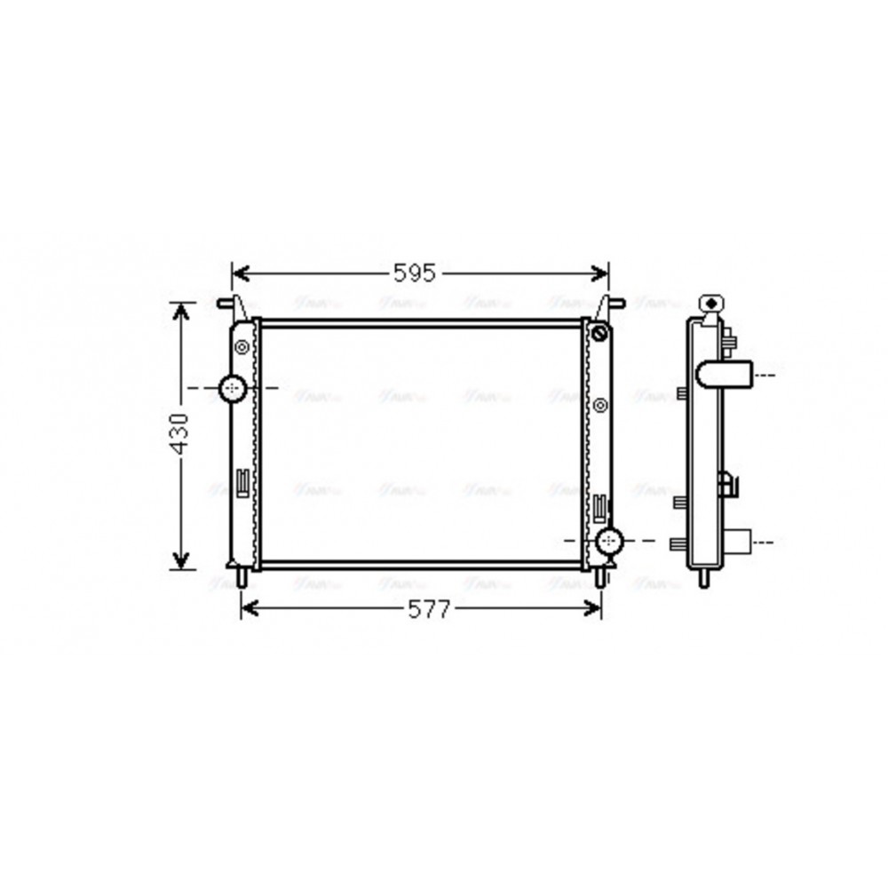 Image for AVA Cooling - Radiator