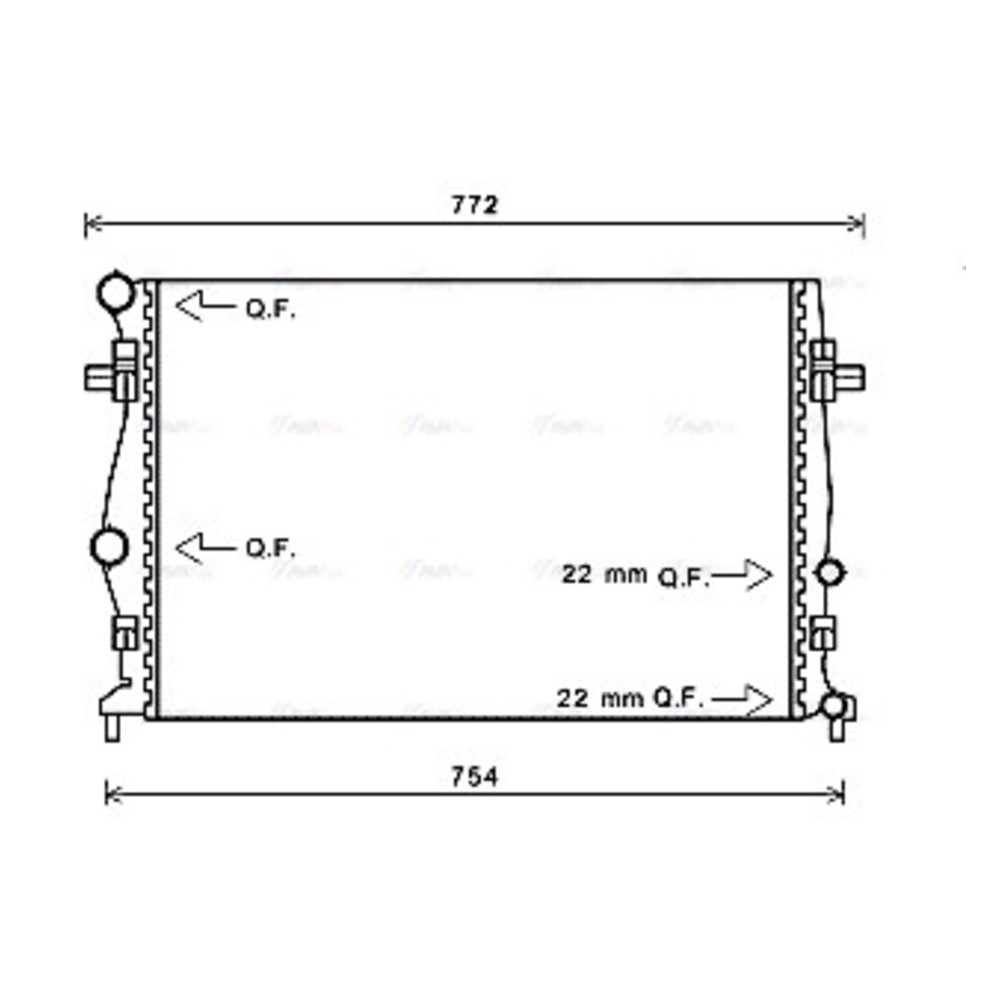 Image for AVA Cooling - Radiator