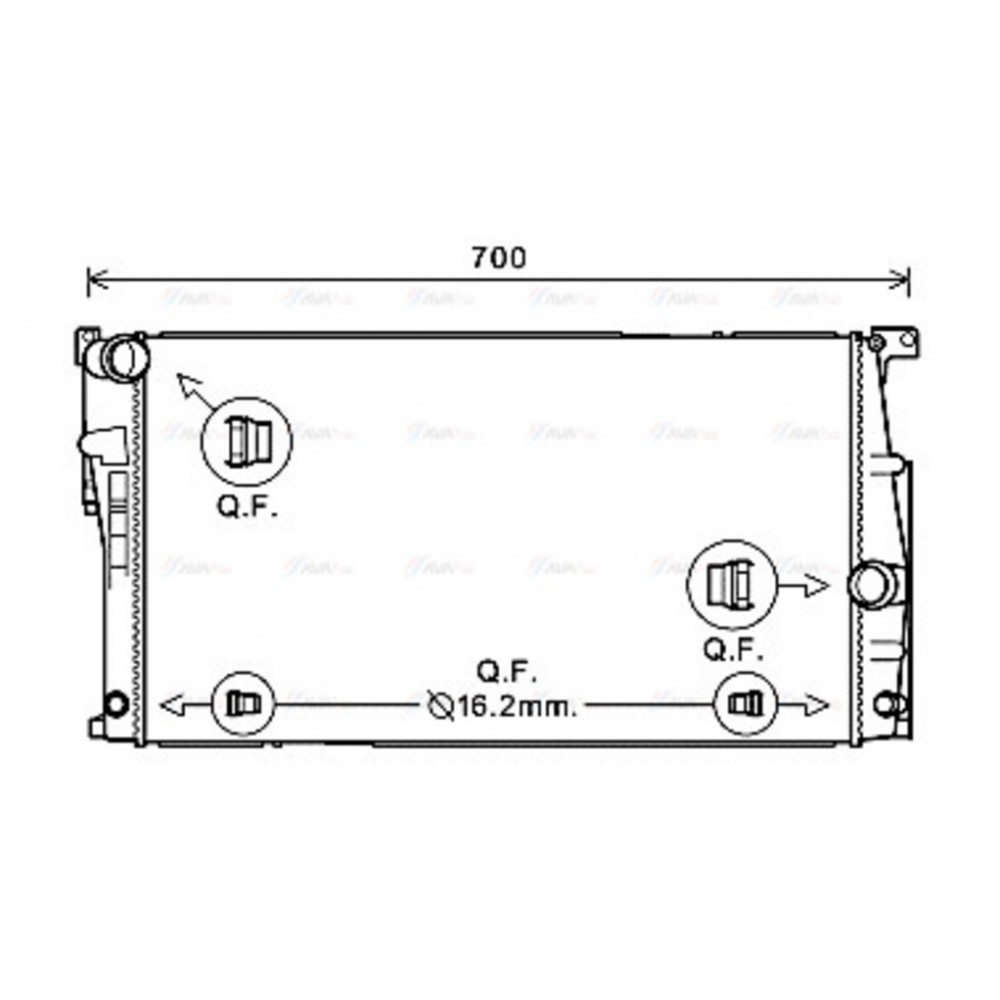 Image for AVA Cooling - Radiator