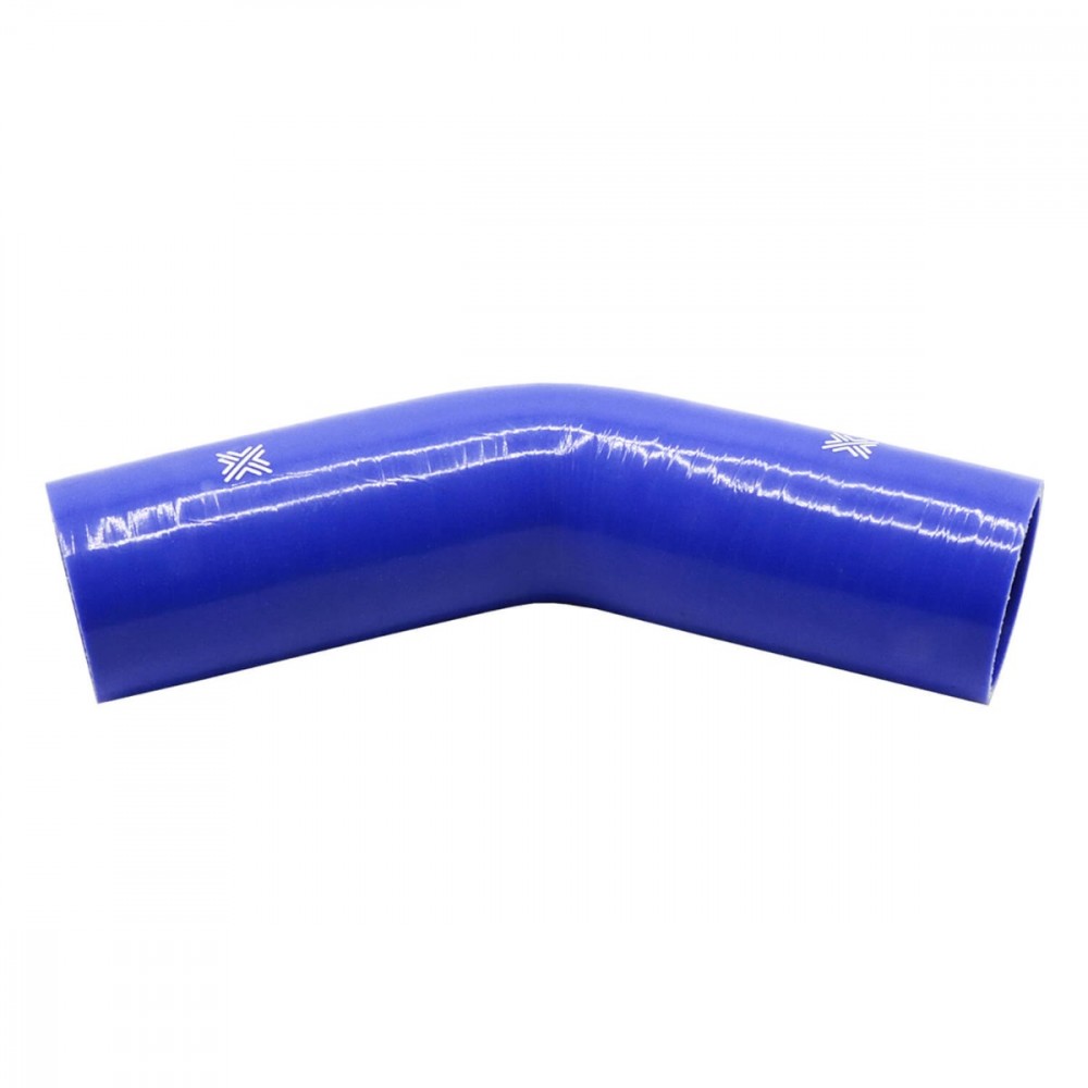 Image for Pipercross Performance Silicone HoseBlue 45Â° 61mm bore  152m