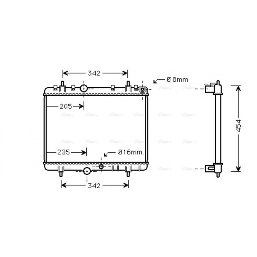 Image for AVA Cooling - Radiator