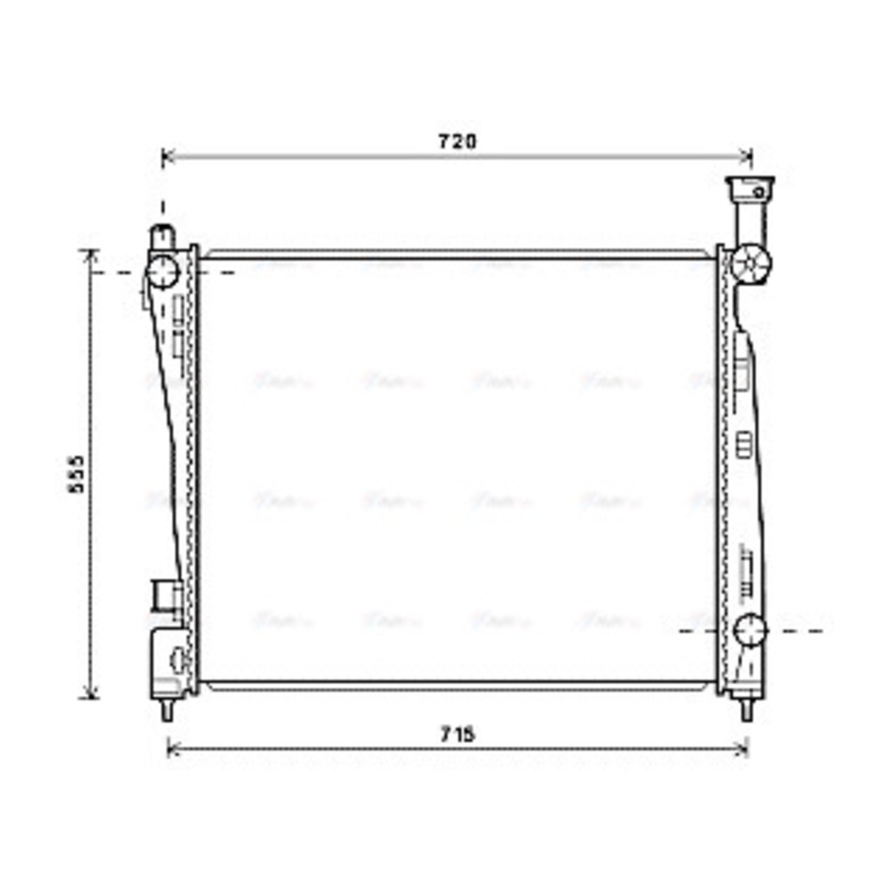 Image for AVA Cooling - Radiator