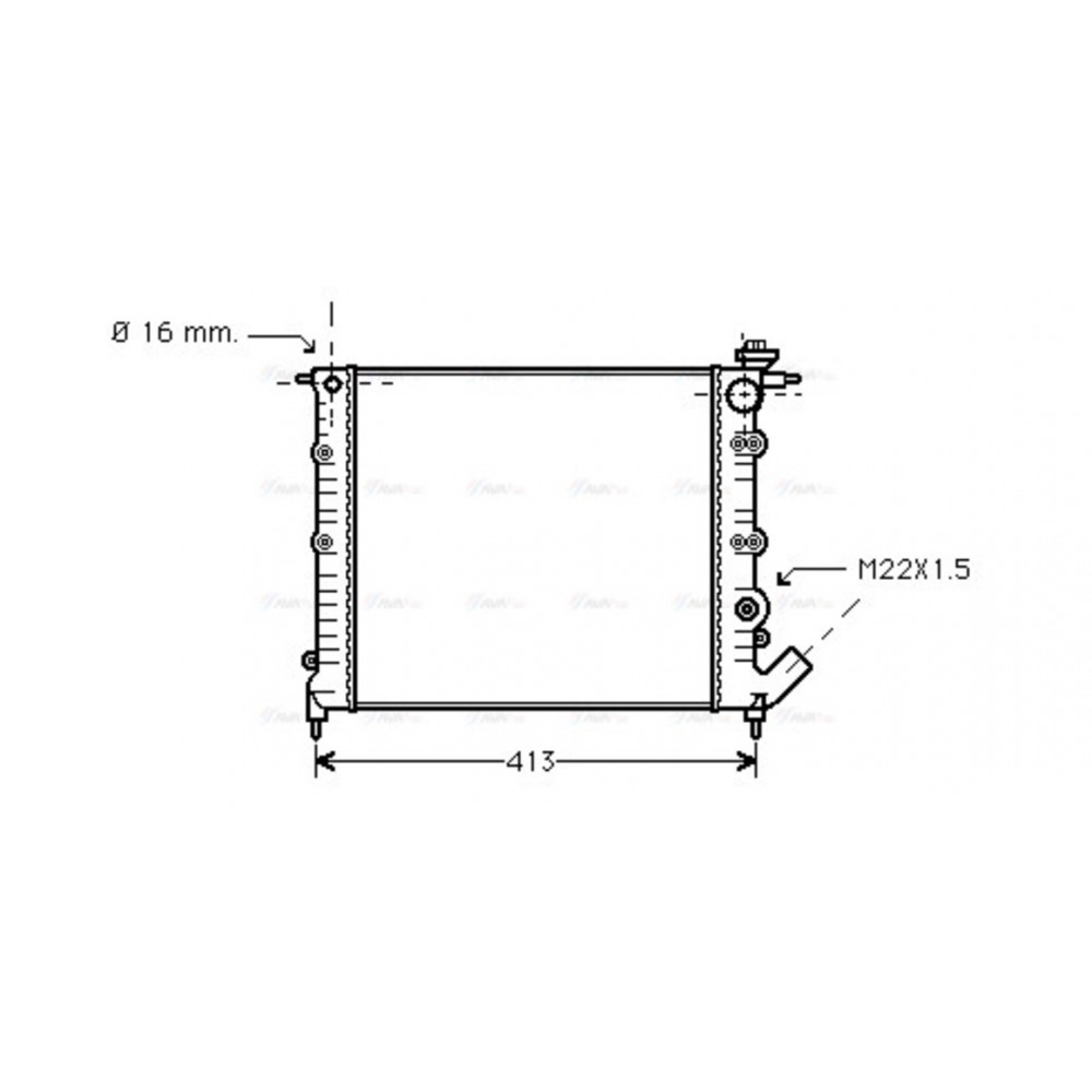 Image for AVA Cooling - Radiator