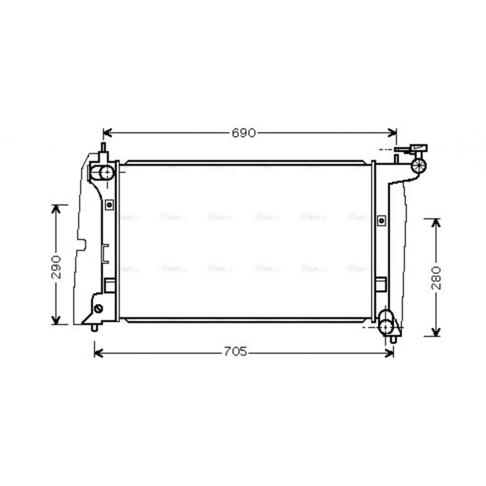 Image for AVA Cooling - Radiator