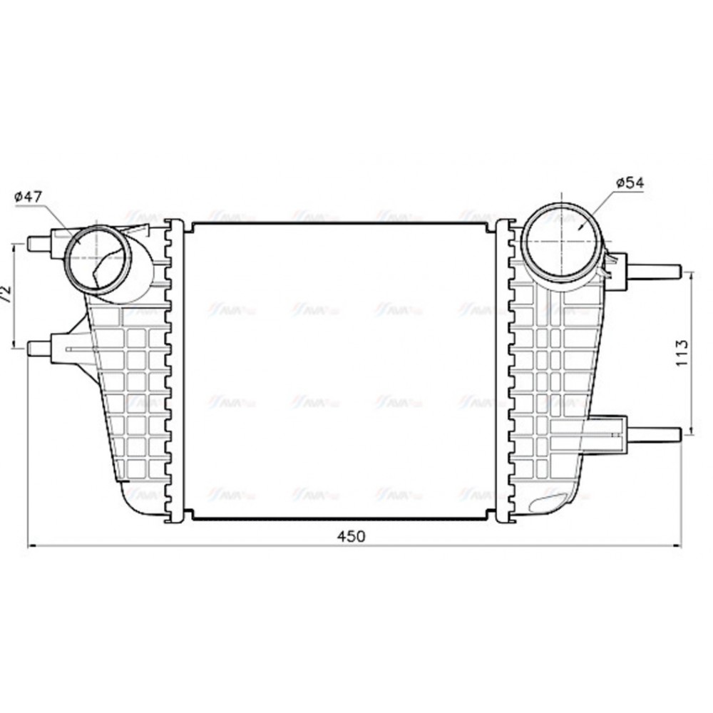 Image for AVA Cooling - Intercooler