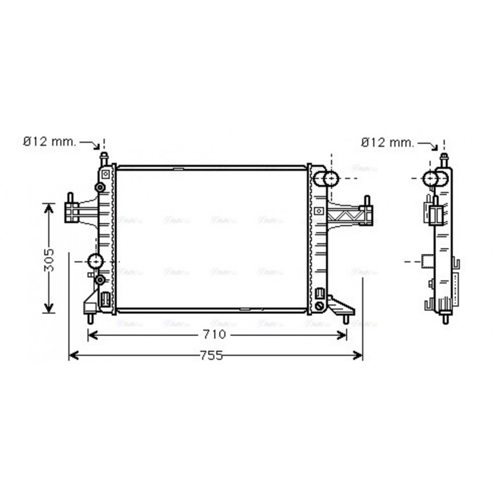 Image for AVA Cooling - Radiator