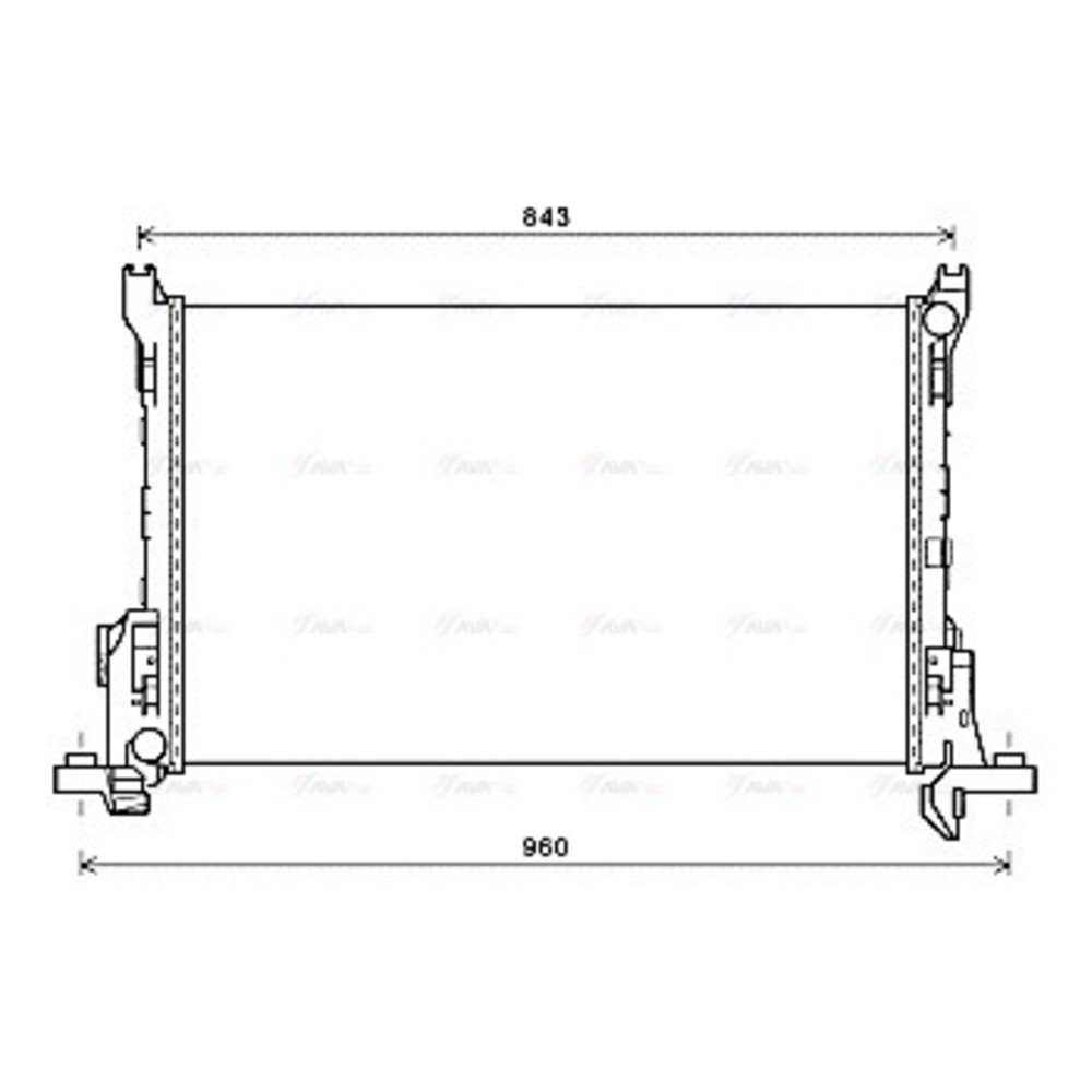 Image for AVA Cooling - Radiator