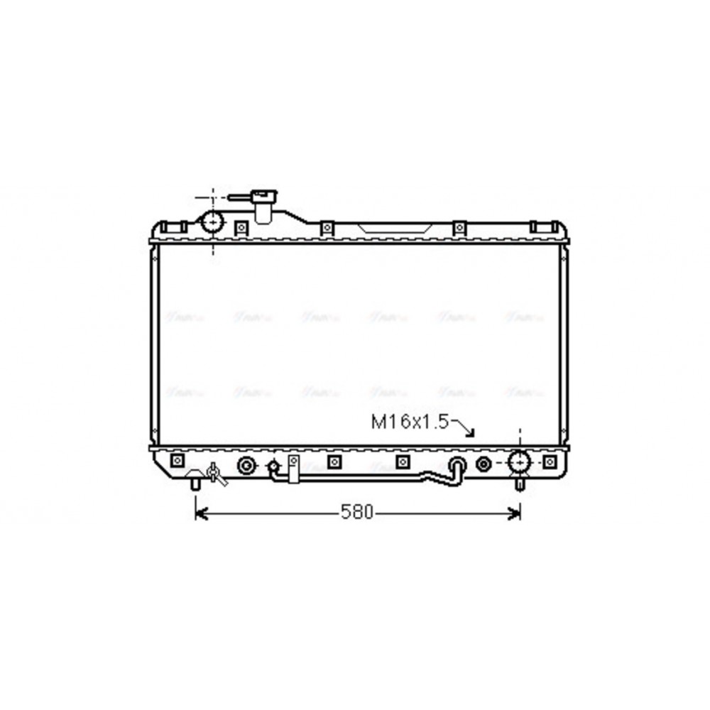 Image for AVA Cooling - Radiator