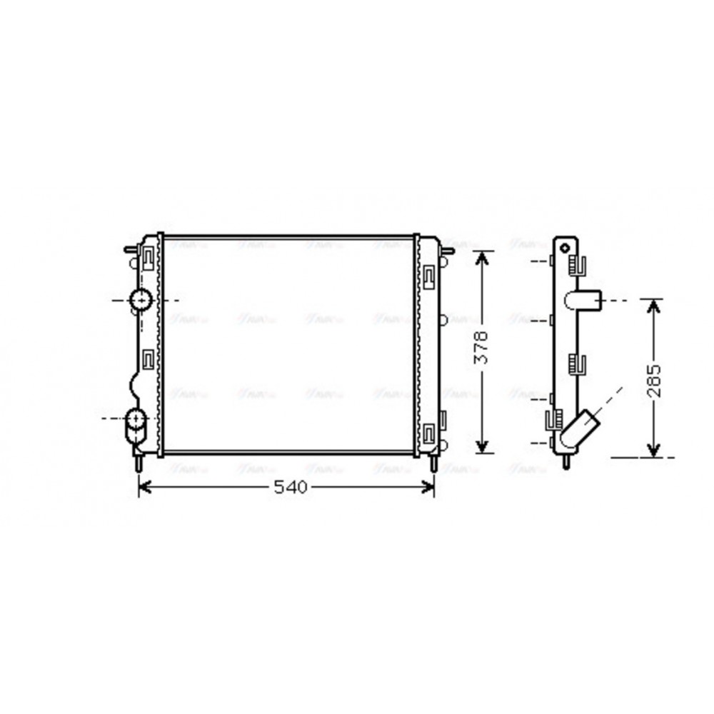 Image for AVA Cooling - Radiator