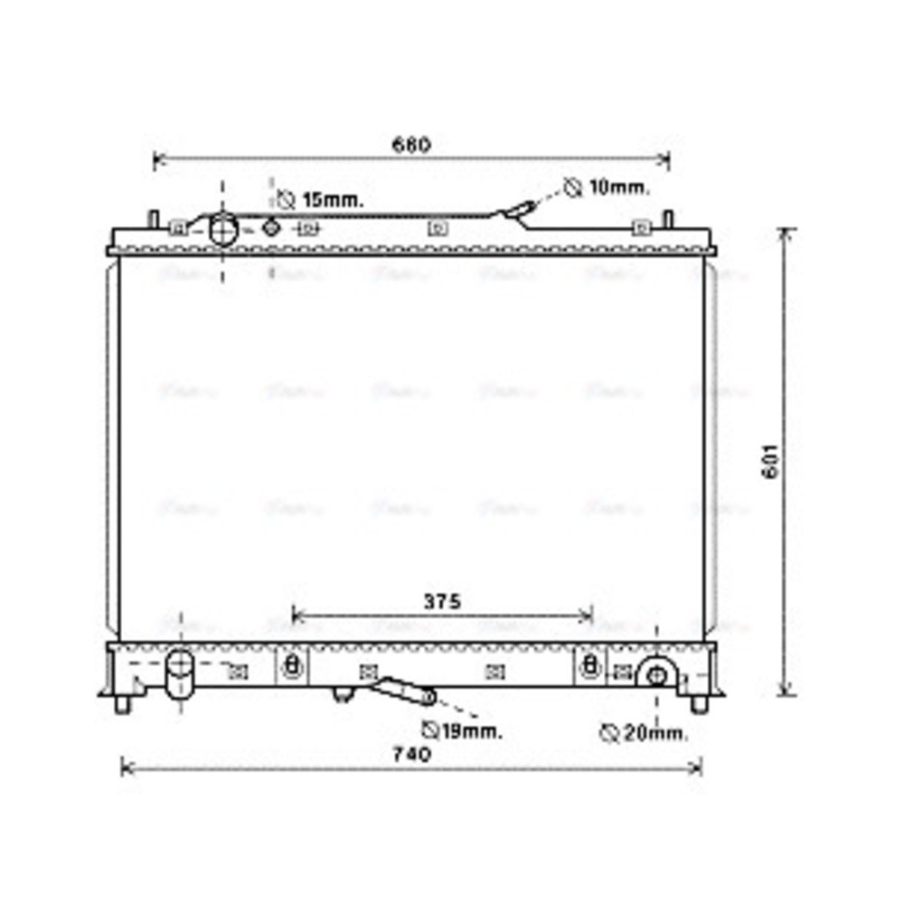 Image for AVA Cooling - Radiator