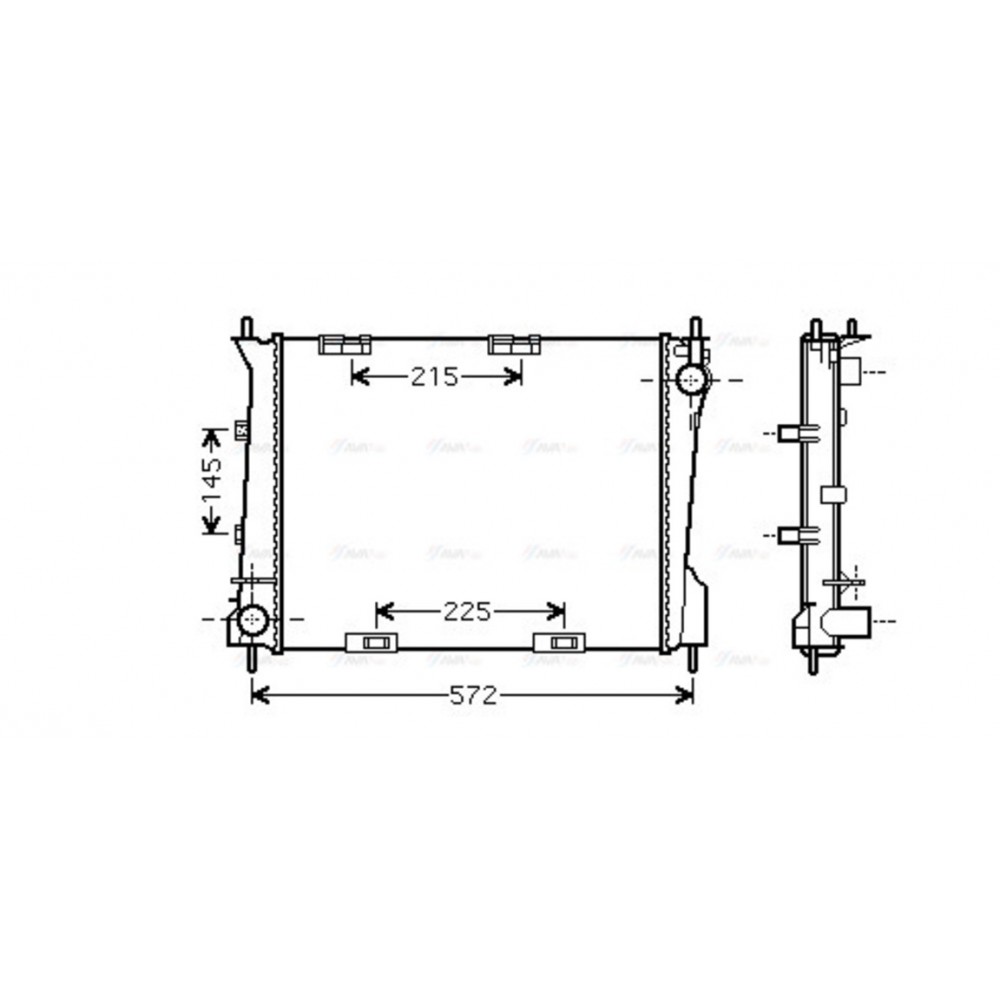 Image for AVA Cooling - Radiator