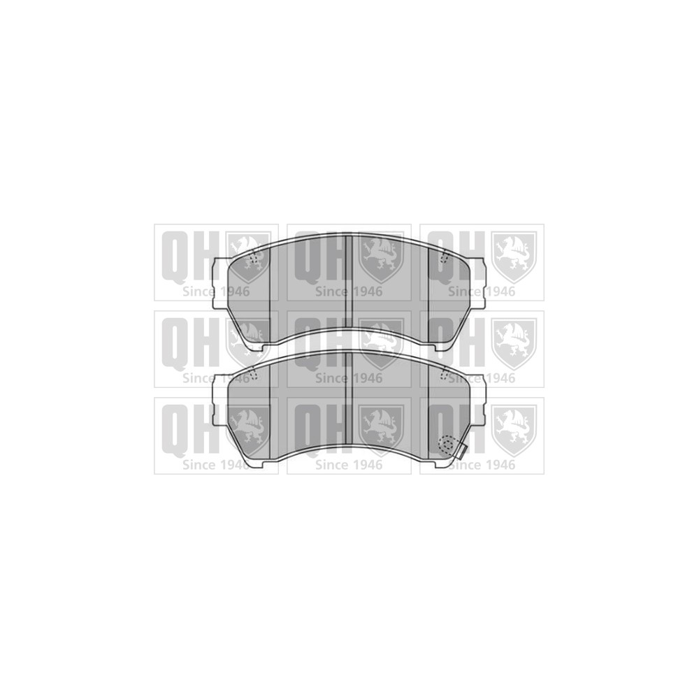 Image for QH BP1671 Brake Pad Set