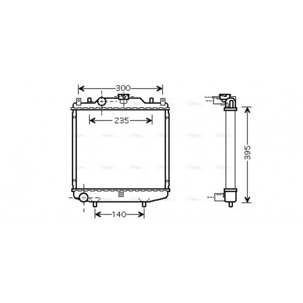 Image for AVA Cooling - Radiator