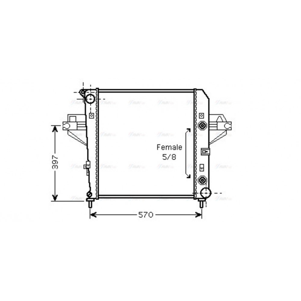 Image for AVA Cooling - Radiator