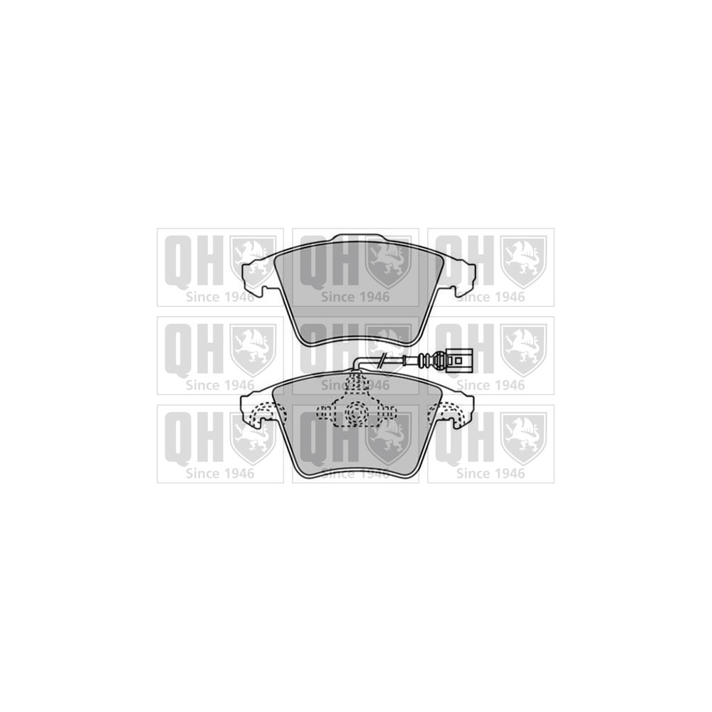 Image for QH BP1568 Brake Pad Set