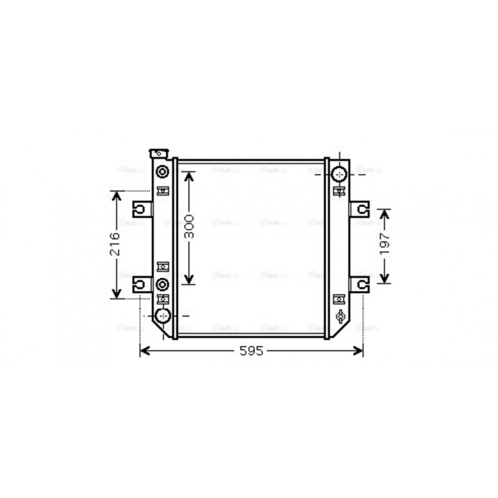 Image for AVA Cooling - Radiator