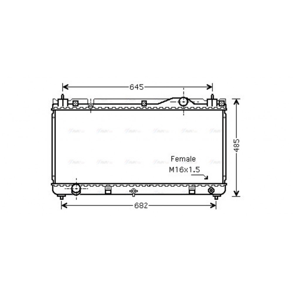 Image for AVA Cooling - Radiator