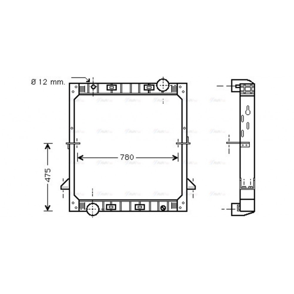 Image for AVA Cooling - Radiator