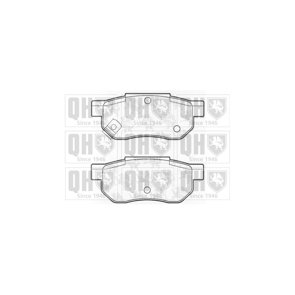 Image for QH BP448 Brake Pad Set