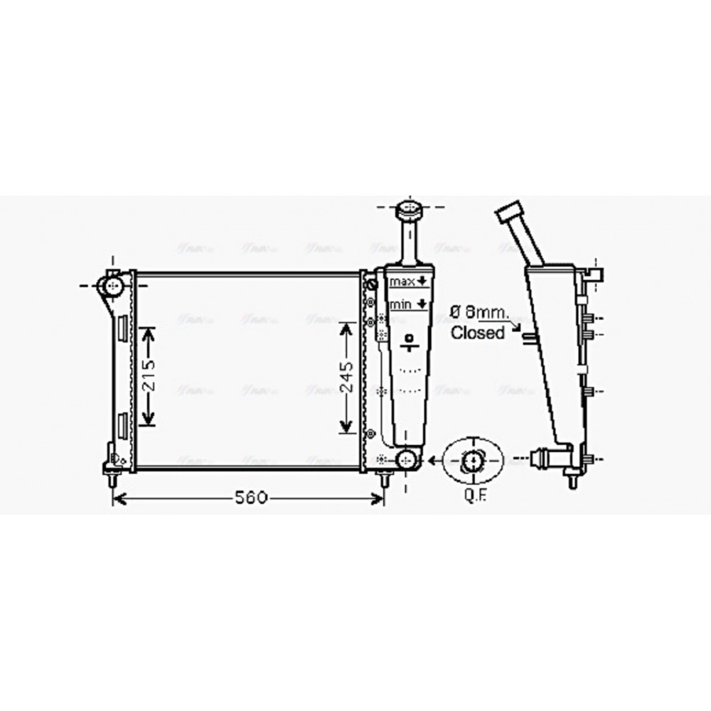 Image for AVA Cooling - Radiator