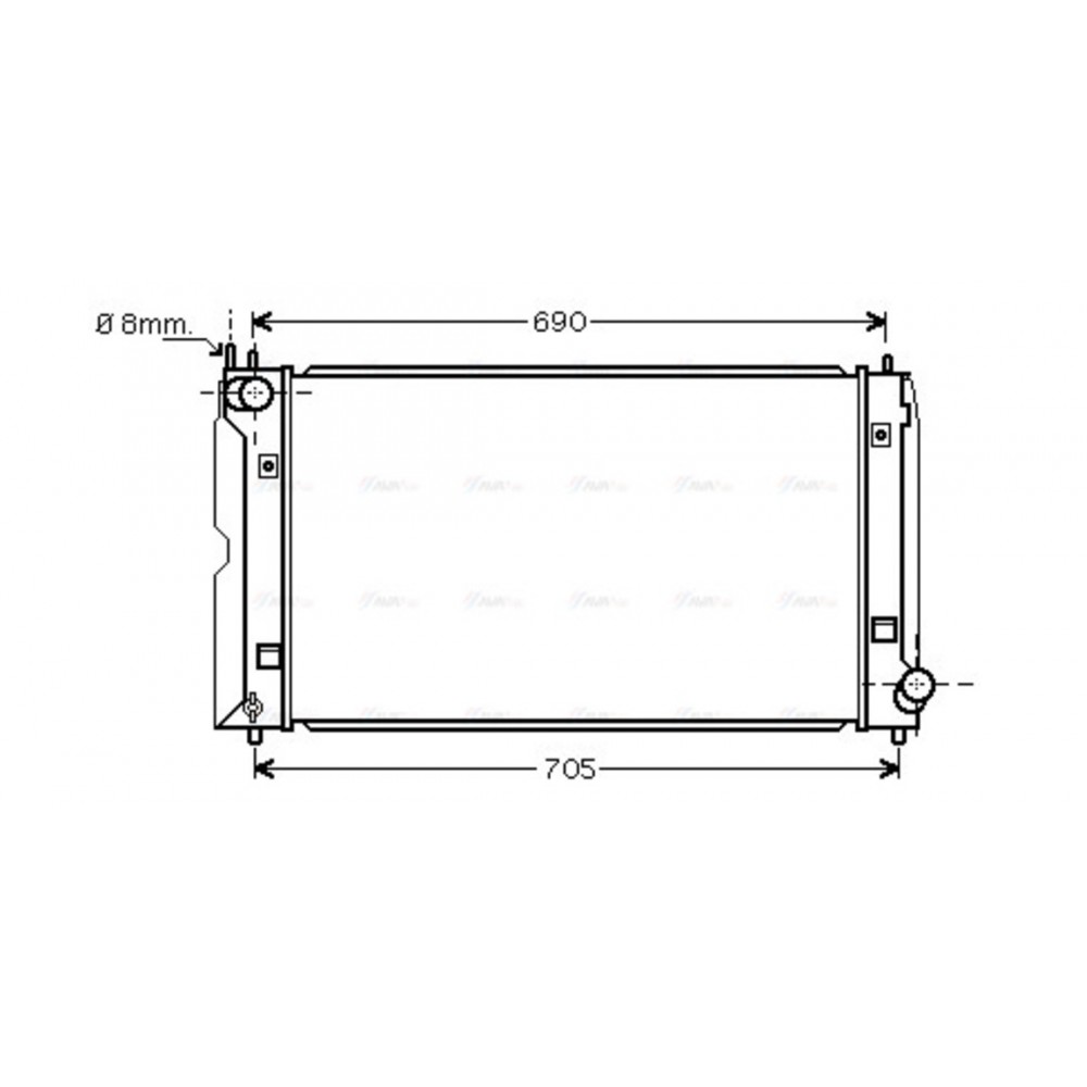 Image for AVA Cooling - Radiator