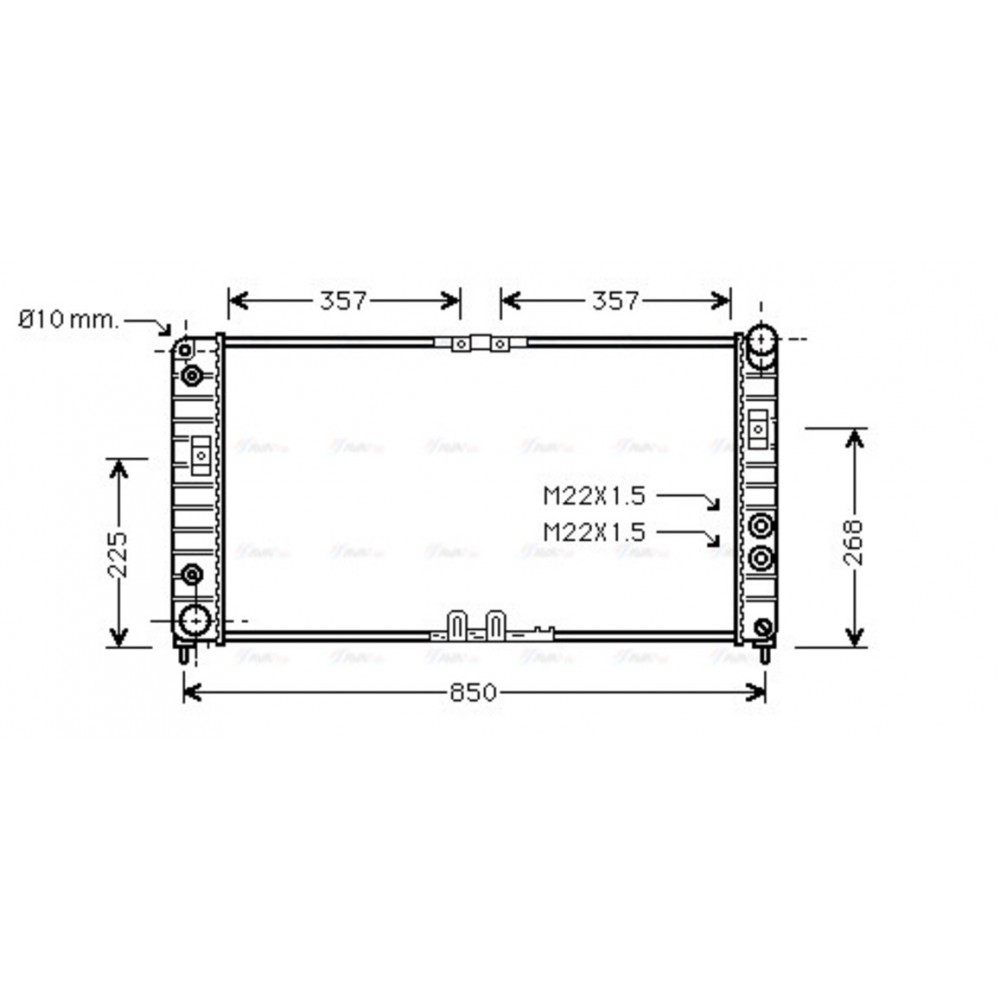 Image for AVA Cooling - Radiator