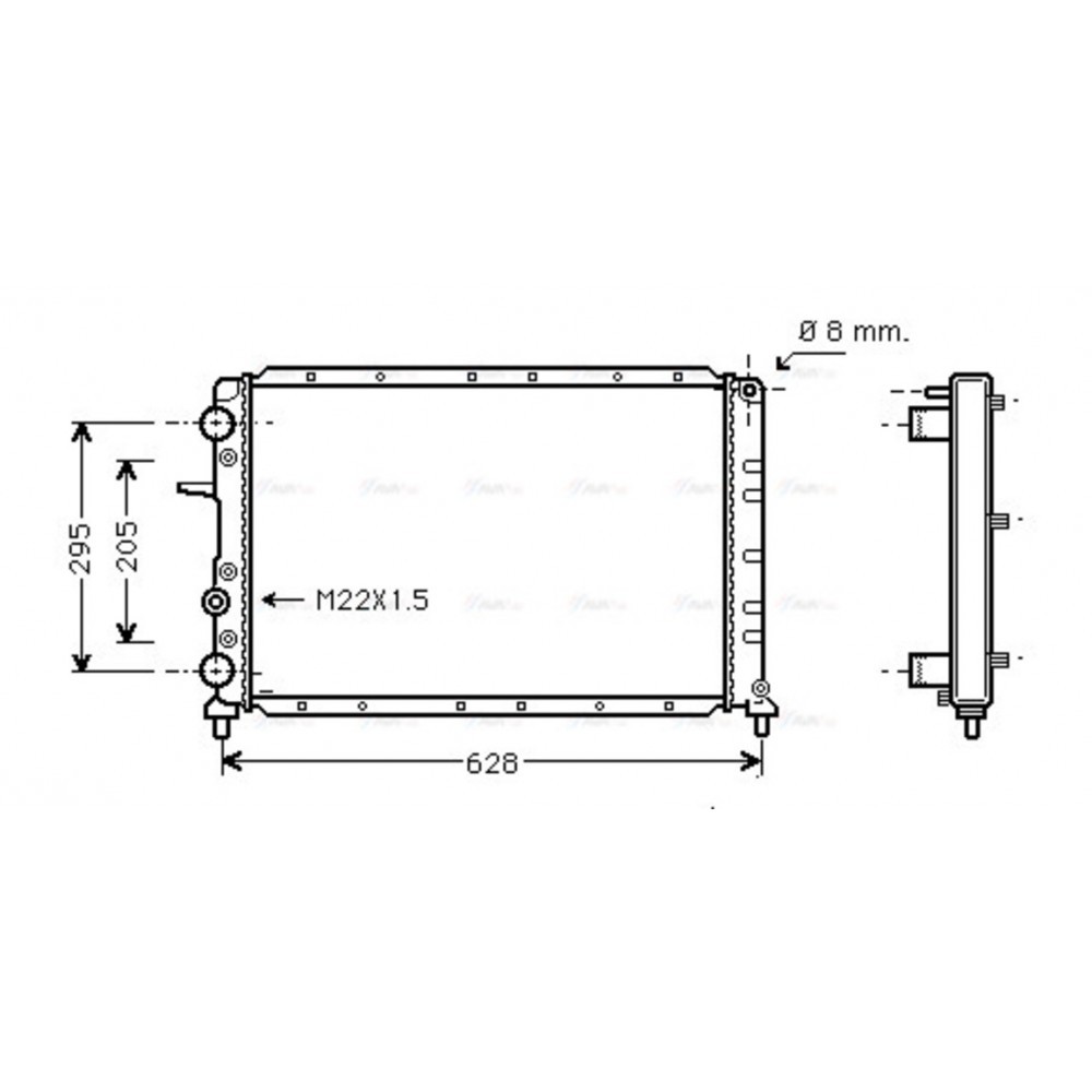 Image for AVA Cooling - Radiator