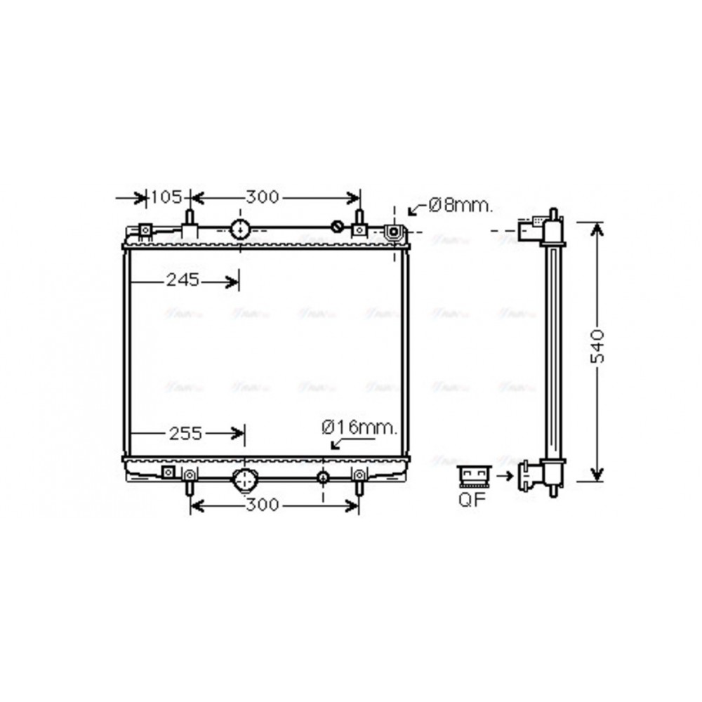 Image for AVA Cooling - Radiator