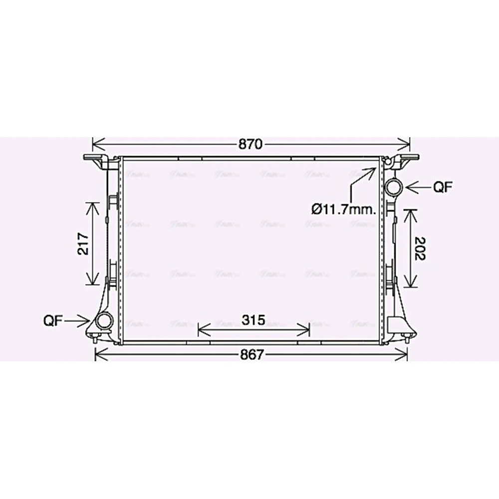 Image for AVA Cooling - Radiator