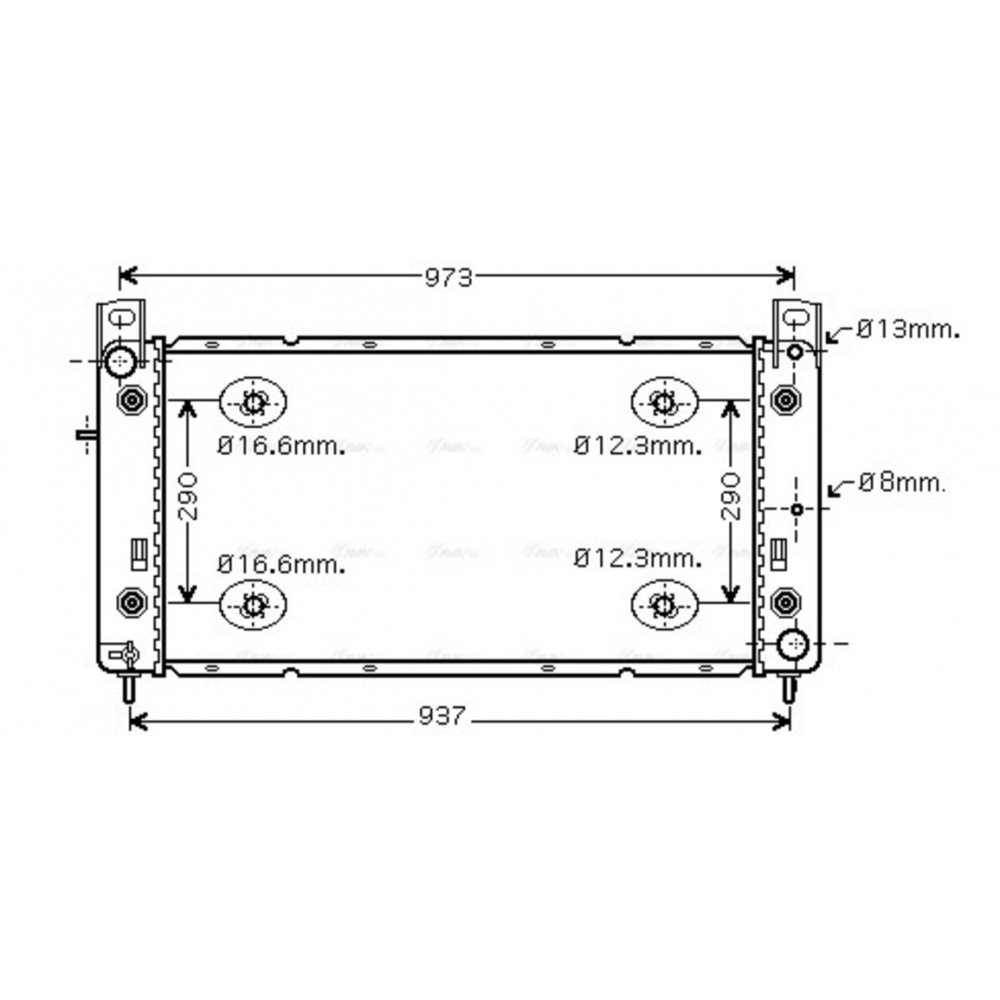 Image for AVA Cooling - Radiator