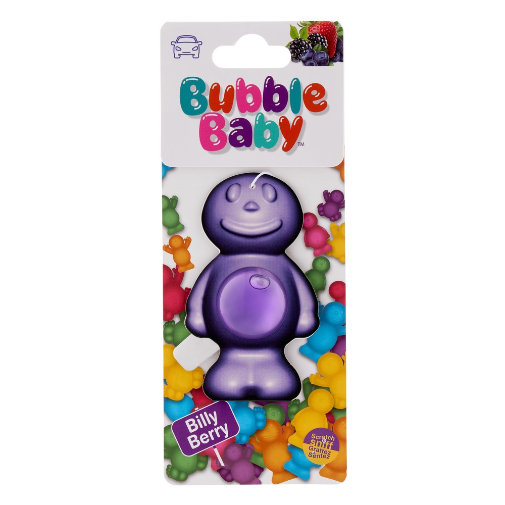 Image for Bubble Baby Carded Membrane Air Freshener Berry