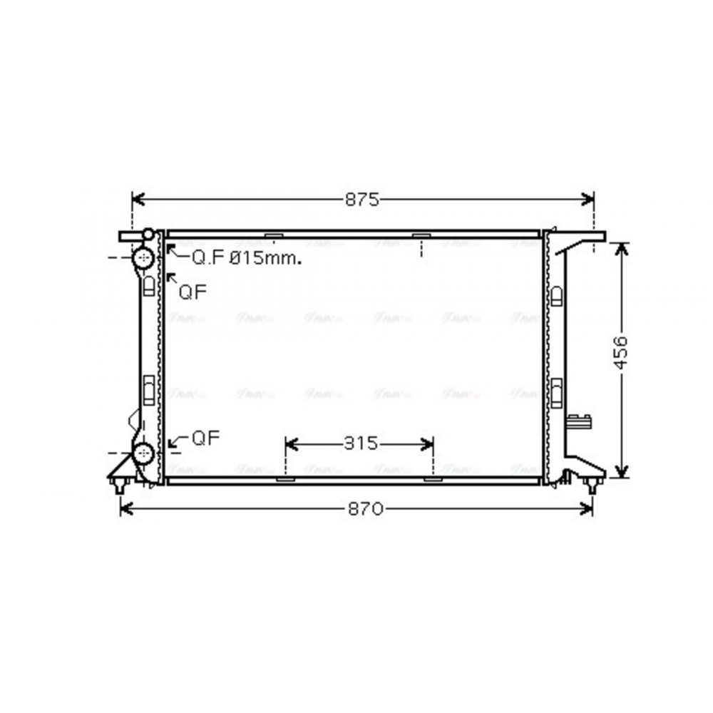 Image for AVA Cooling - Radiator