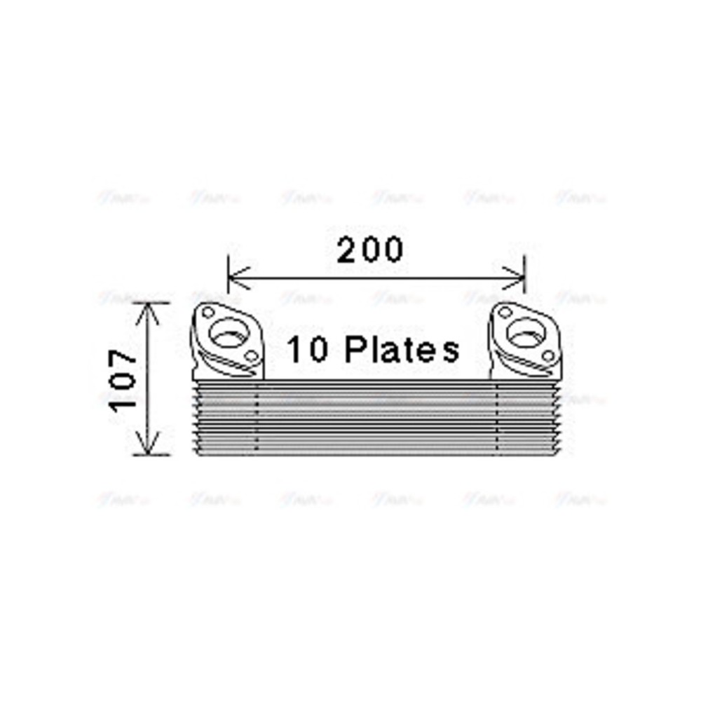 Image for AVA Cooling - Oil Cooler