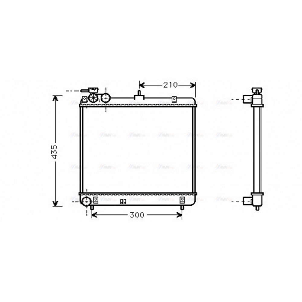 Image for AVA Cooling - Radiator