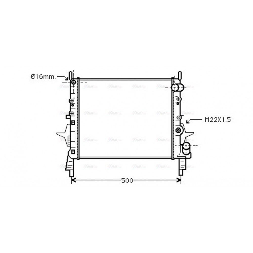 Image for AVA Cooling - Radiator