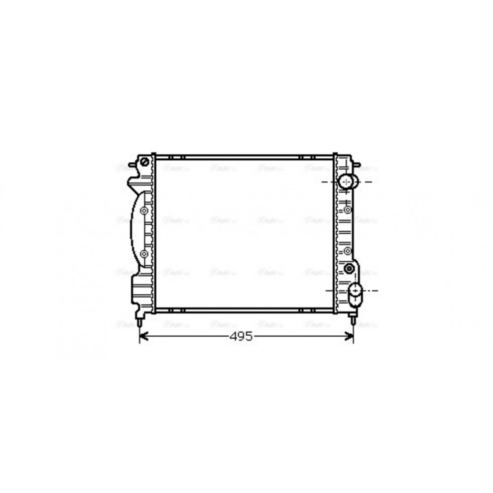 Image for AVA Cooling - Radiator