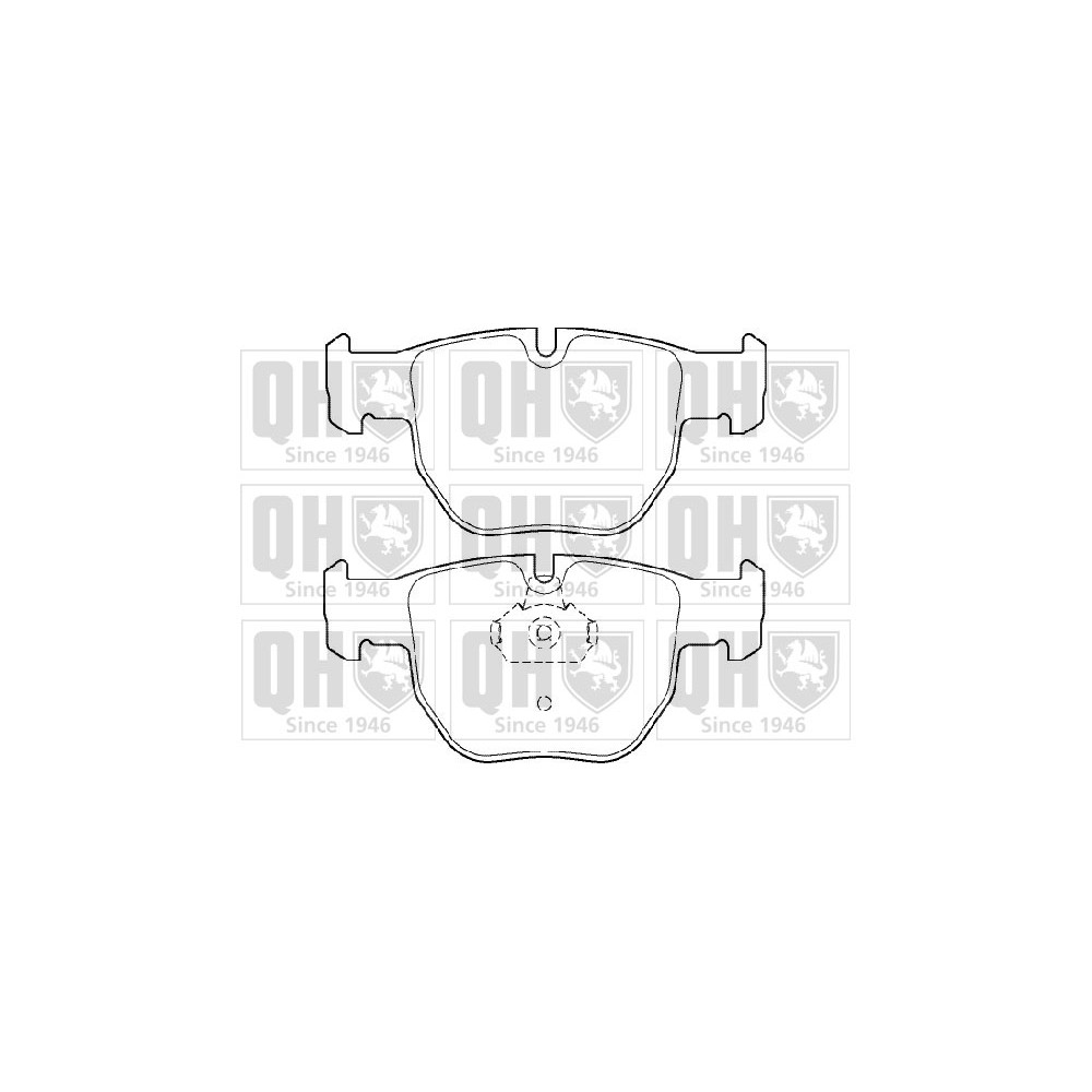 Image for QH BP1410 Brake Pad Set