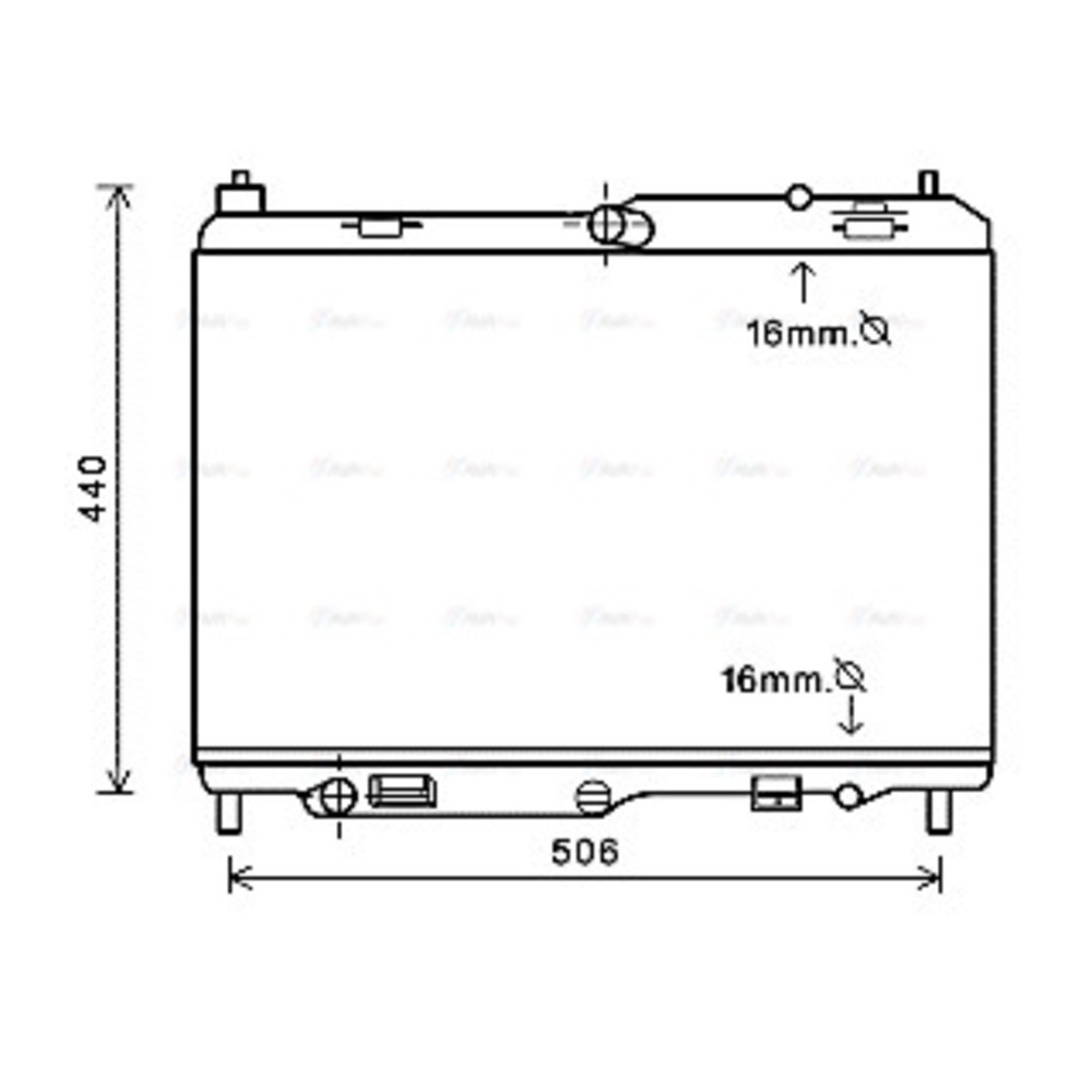 Image for AVA Cooling - Radiator