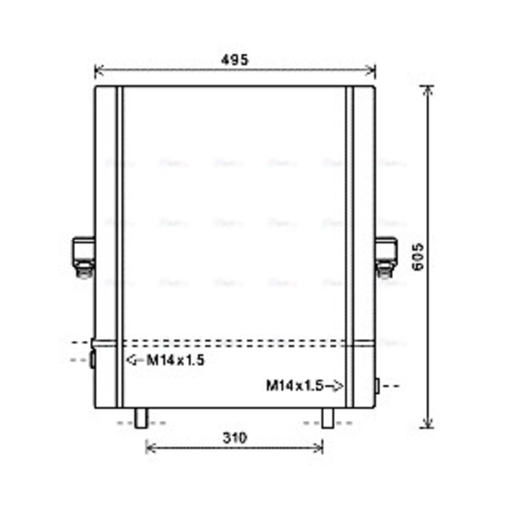 Image for AVA Cooling - Oil Cooler