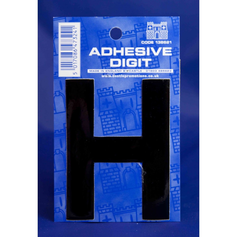 Image for Castle BH H Self Adhesive Digits Blk 3inc