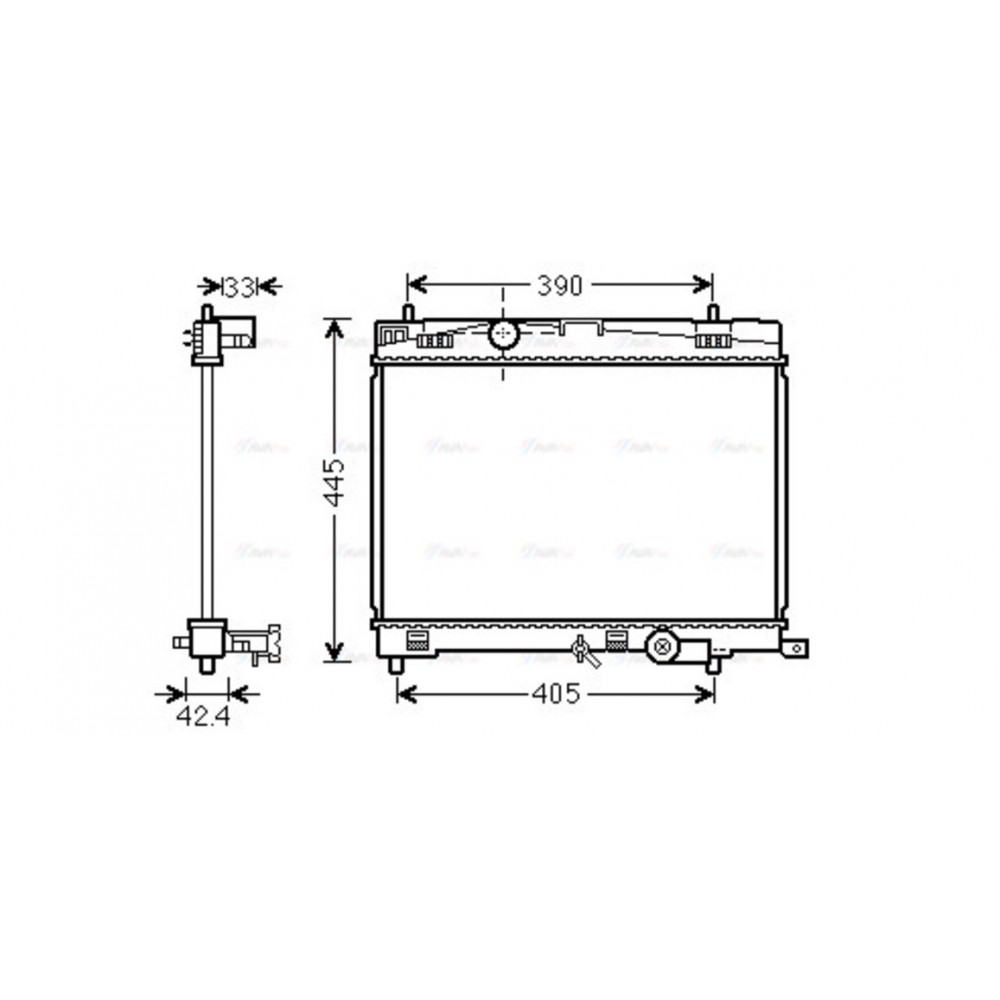 Image for AVA Cooling - Radiator