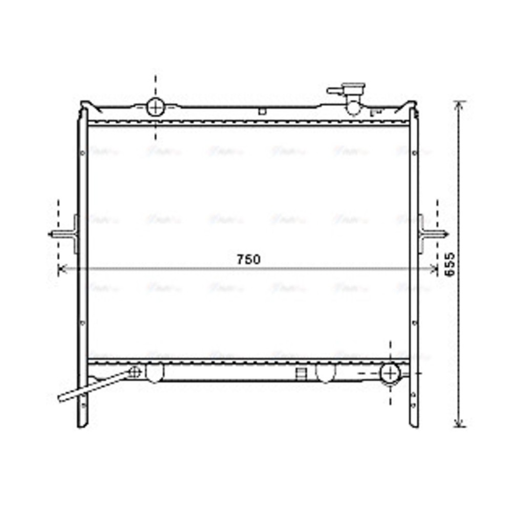 Image for AVA Cooling - Radiator