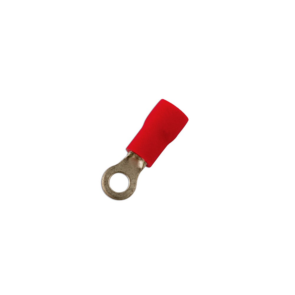 Image for Connect 30148 Ring Terminal 10.5mm Red Pk 100