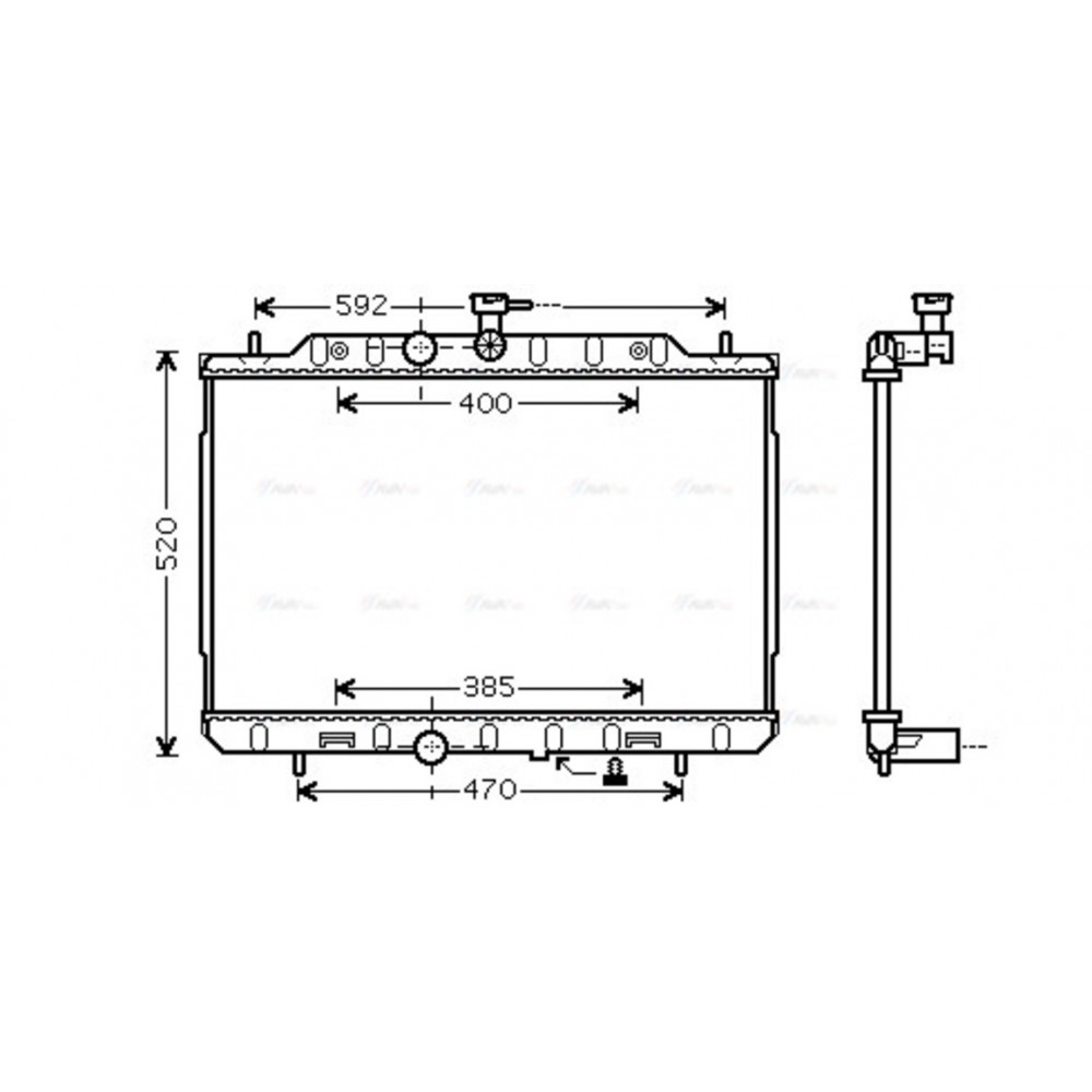 Image for AVA Cooling - Radiator