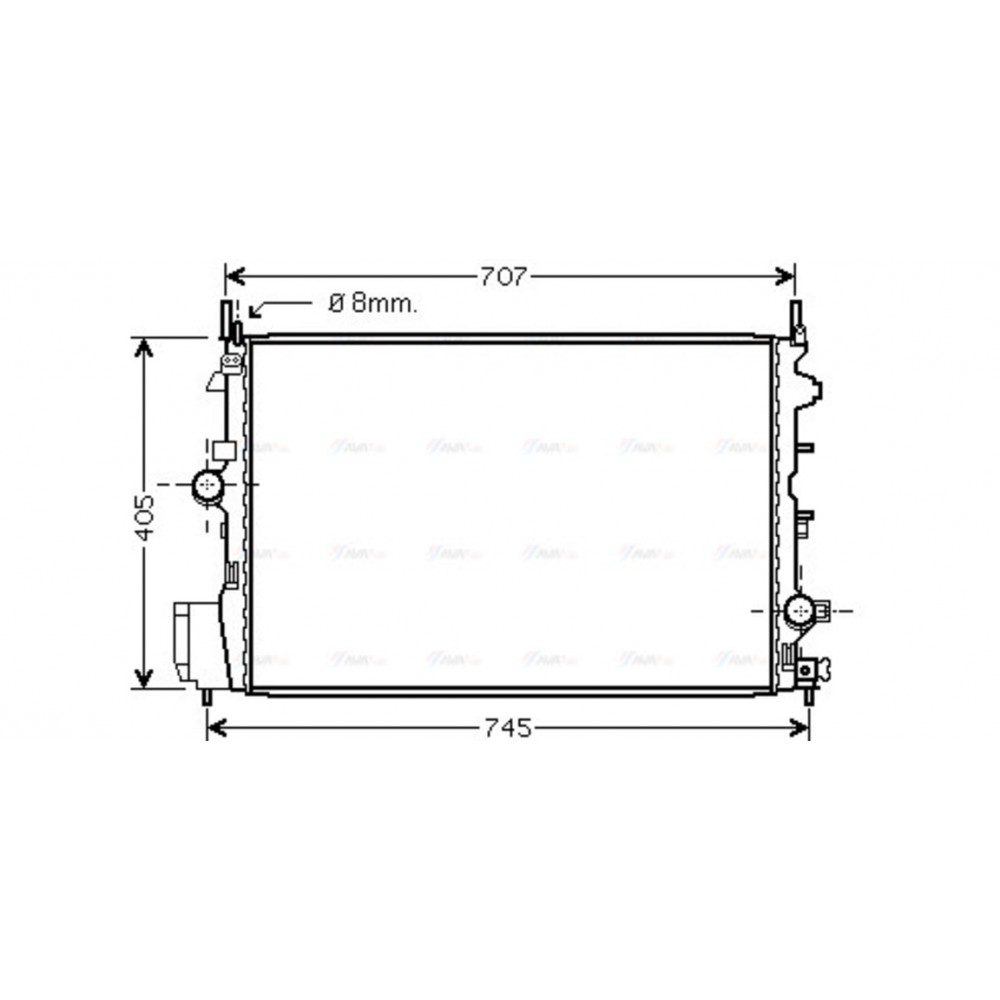 Image for AVA Cooling - Radiator